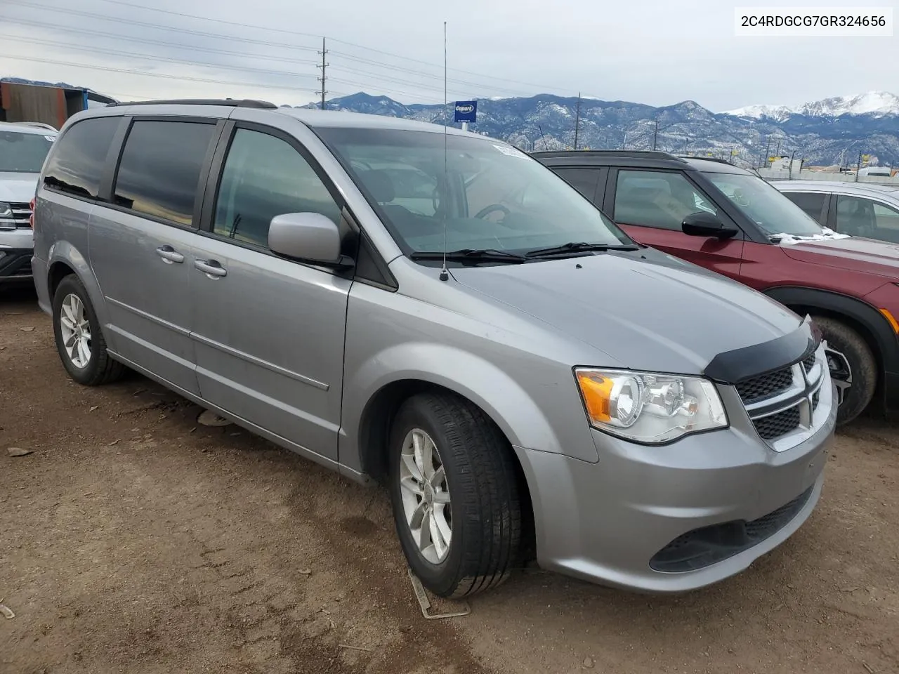 2016 Dodge Grand Caravan Sxt VIN: 2C4RDGCG7GR324656 Lot: 41334374