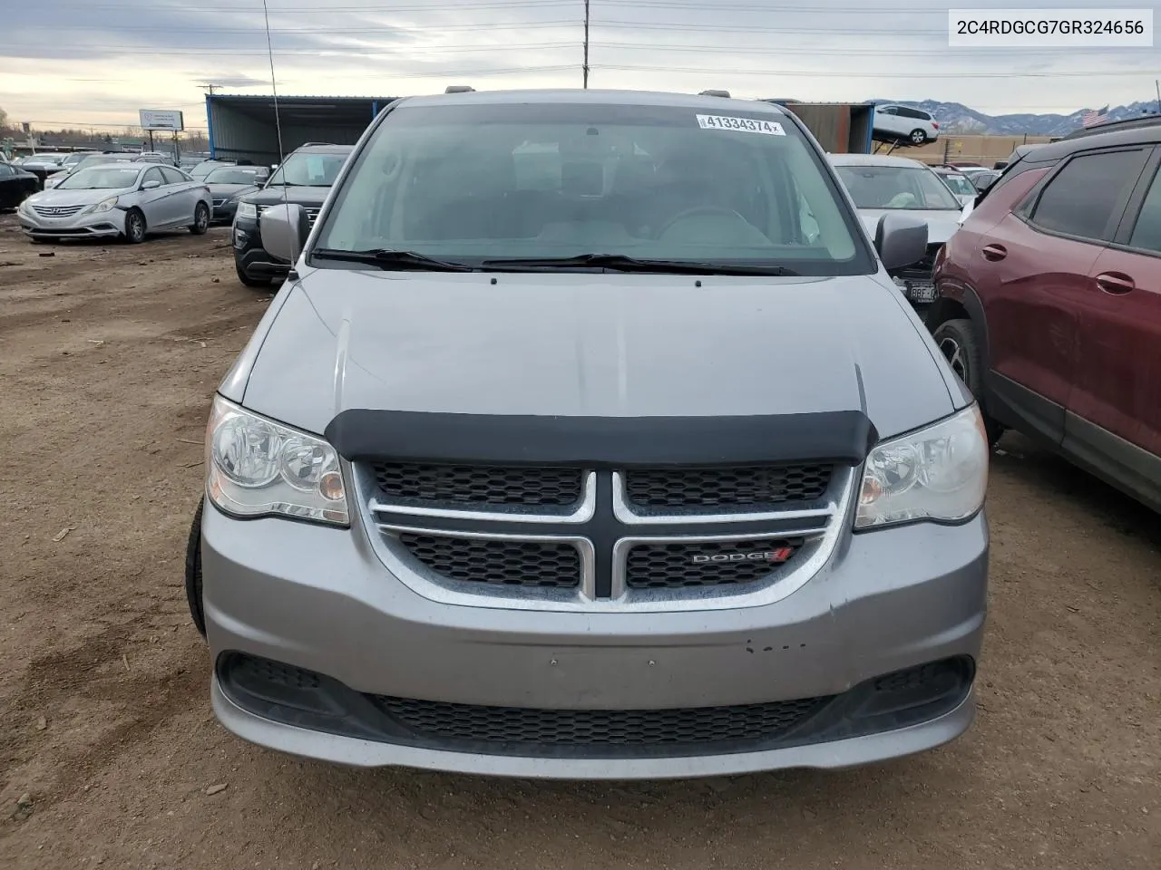 2016 Dodge Grand Caravan Sxt VIN: 2C4RDGCG7GR324656 Lot: 41334374