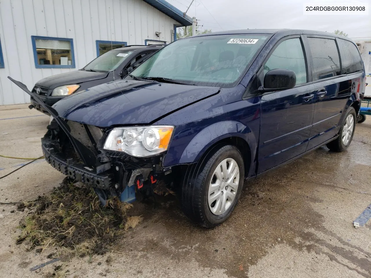 2C4RDGBG0GR130908 2016 Dodge Grand Caravan Se