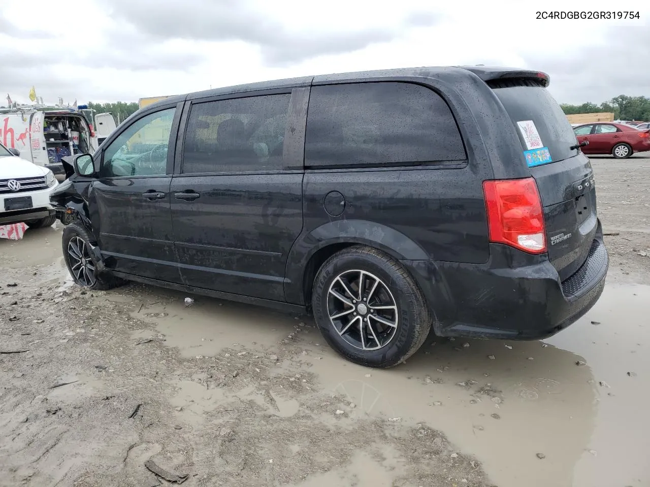 2016 Dodge Grand Caravan Se VIN: 2C4RDGBG2GR319754 Lot: 52668723