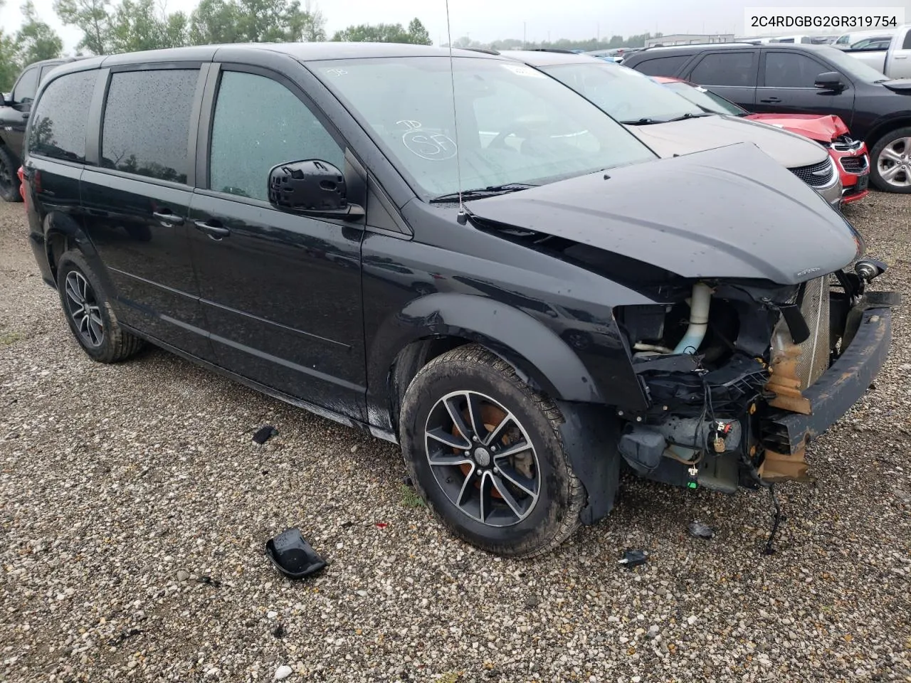 2C4RDGBG2GR319754 2016 Dodge Grand Caravan Se