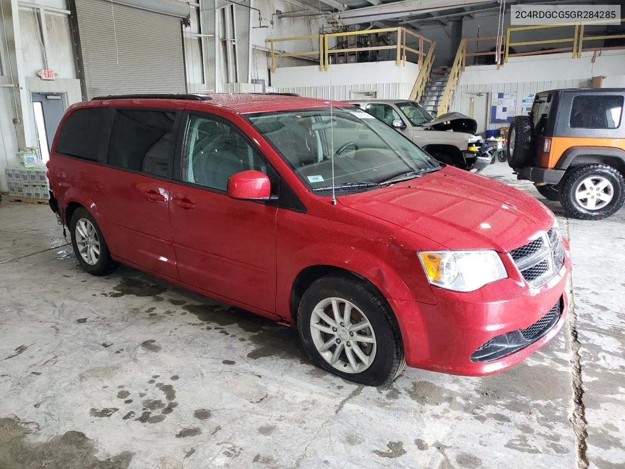 2016 Dodge Grand Caravan Sxt VIN: 2C4RDGCG5GR284285 Lot: 53297134