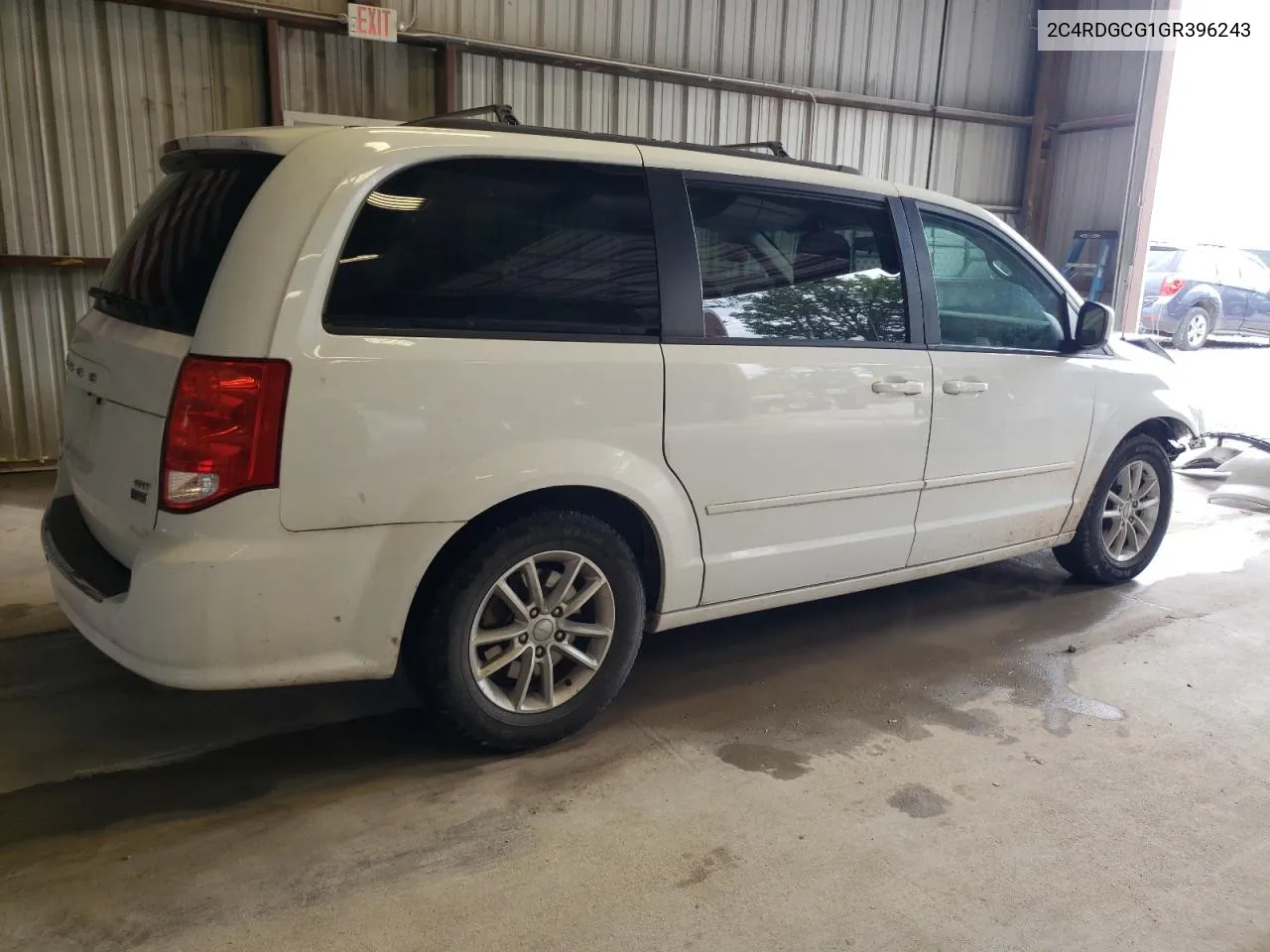 2016 Dodge Grand Caravan Sxt VIN: 2C4RDGCG1GR396243 Lot: 55211494