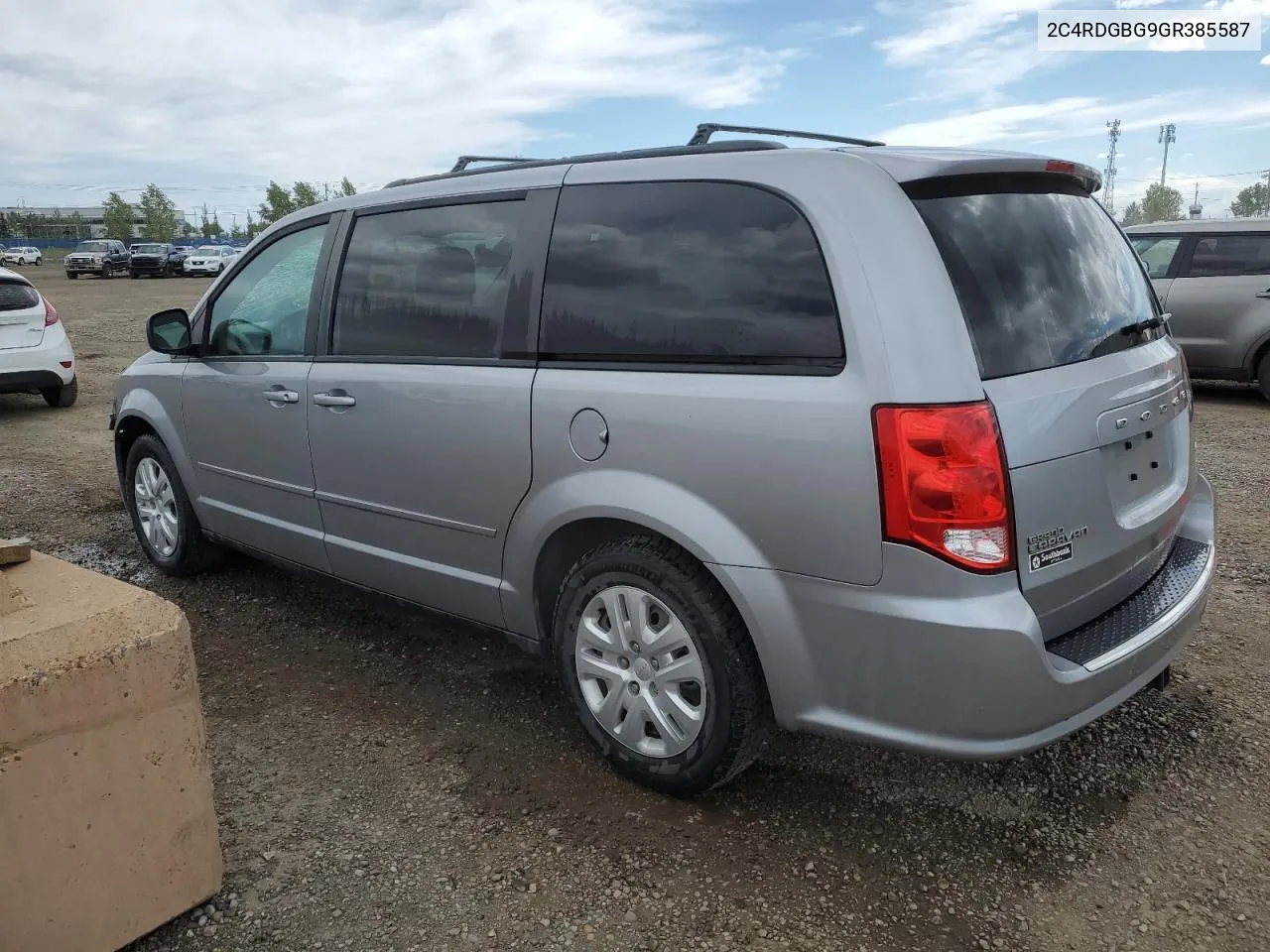 2C4RDGBG9GR385587 2016 Dodge Grand Caravan Se