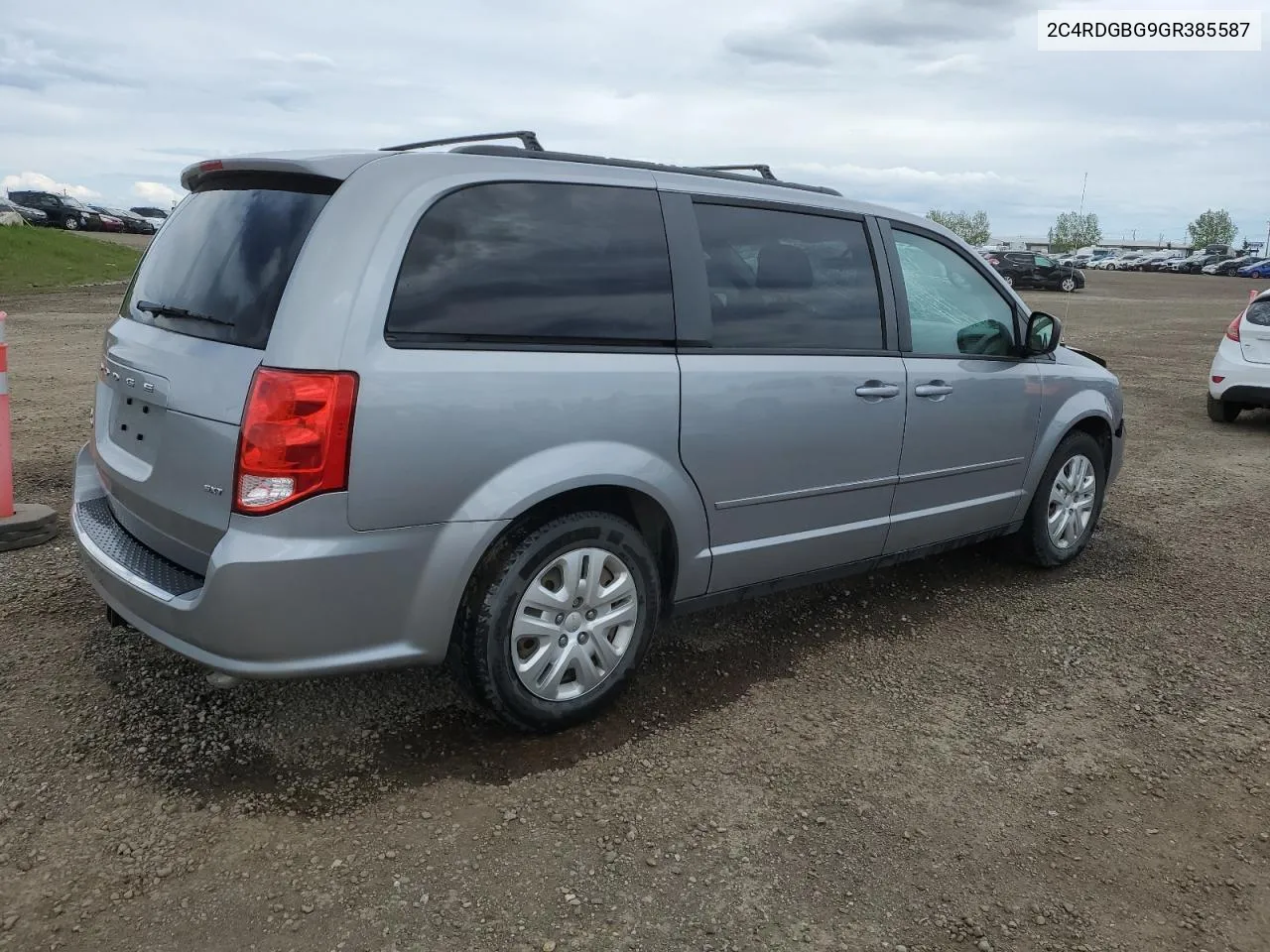 2016 Dodge Grand Caravan Se VIN: 2C4RDGBG9GR385587 Lot: 57150564