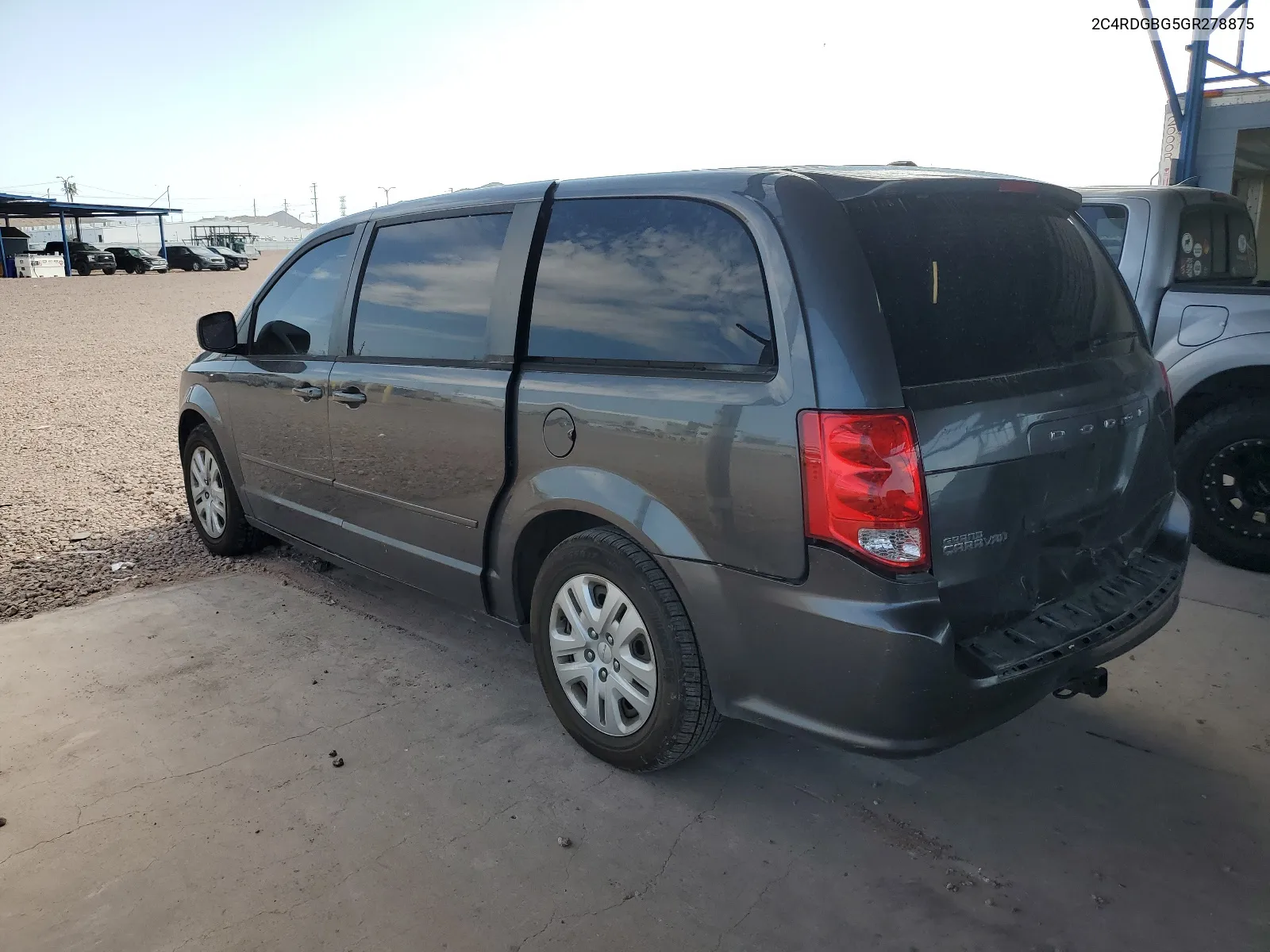 2016 Dodge Grand Caravan Se VIN: 2C4RDGBG5GR278875 Lot: 57661034