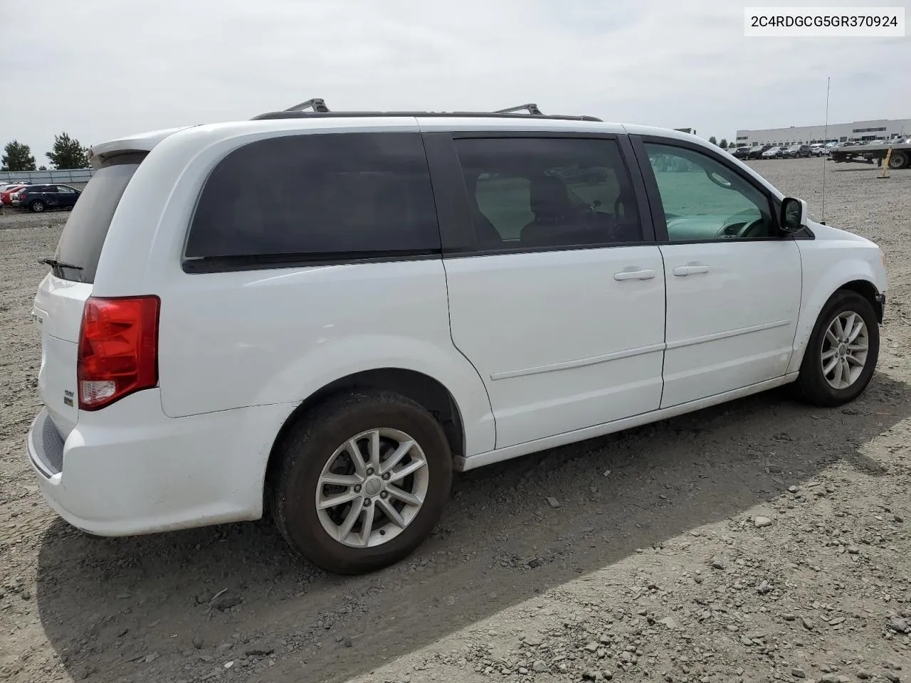 2016 Dodge Grand Caravan Sxt VIN: 2C4RDGCG5GR370924 Lot: 59284944