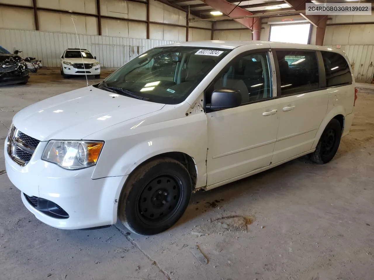 2C4RDGBG3GR139022 2016 Dodge Grand Caravan Se