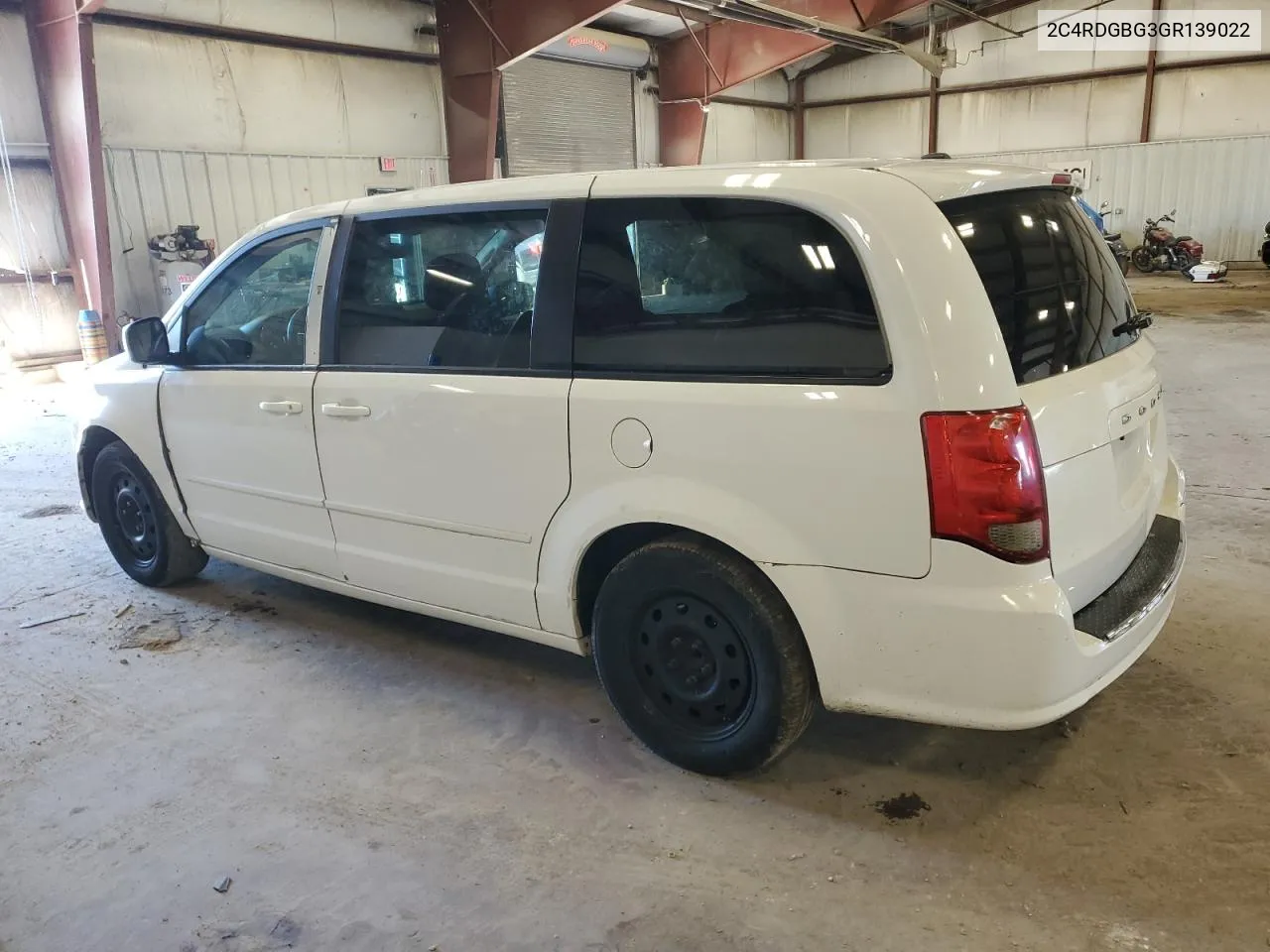 2C4RDGBG3GR139022 2016 Dodge Grand Caravan Se