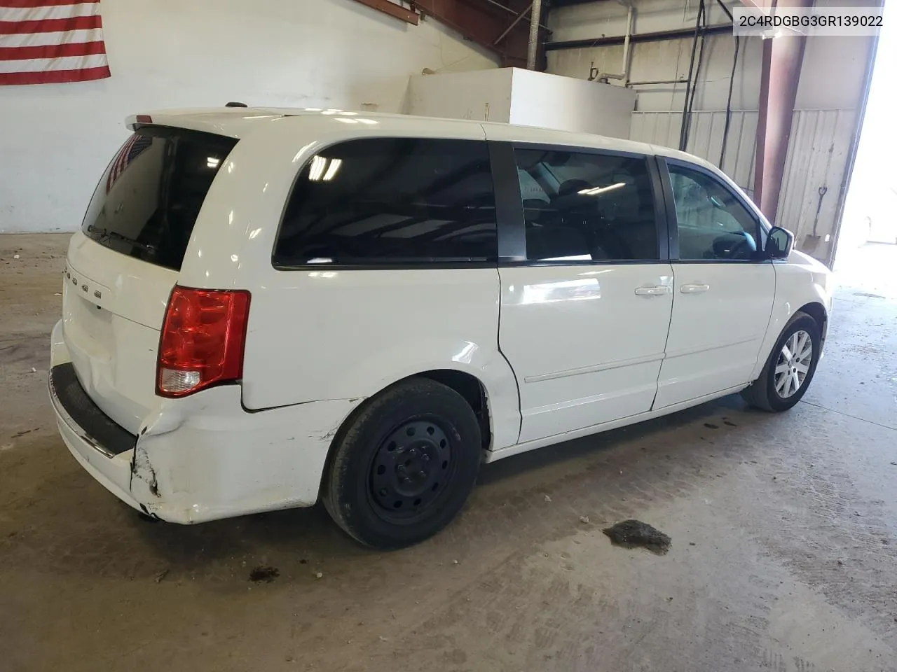 2C4RDGBG3GR139022 2016 Dodge Grand Caravan Se