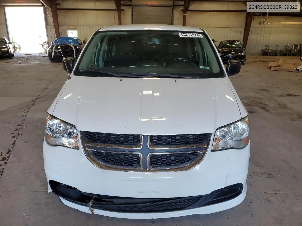 2016 Dodge Grand Caravan Se VIN: 2C4RDGBG3GR139022 Lot: 60277824