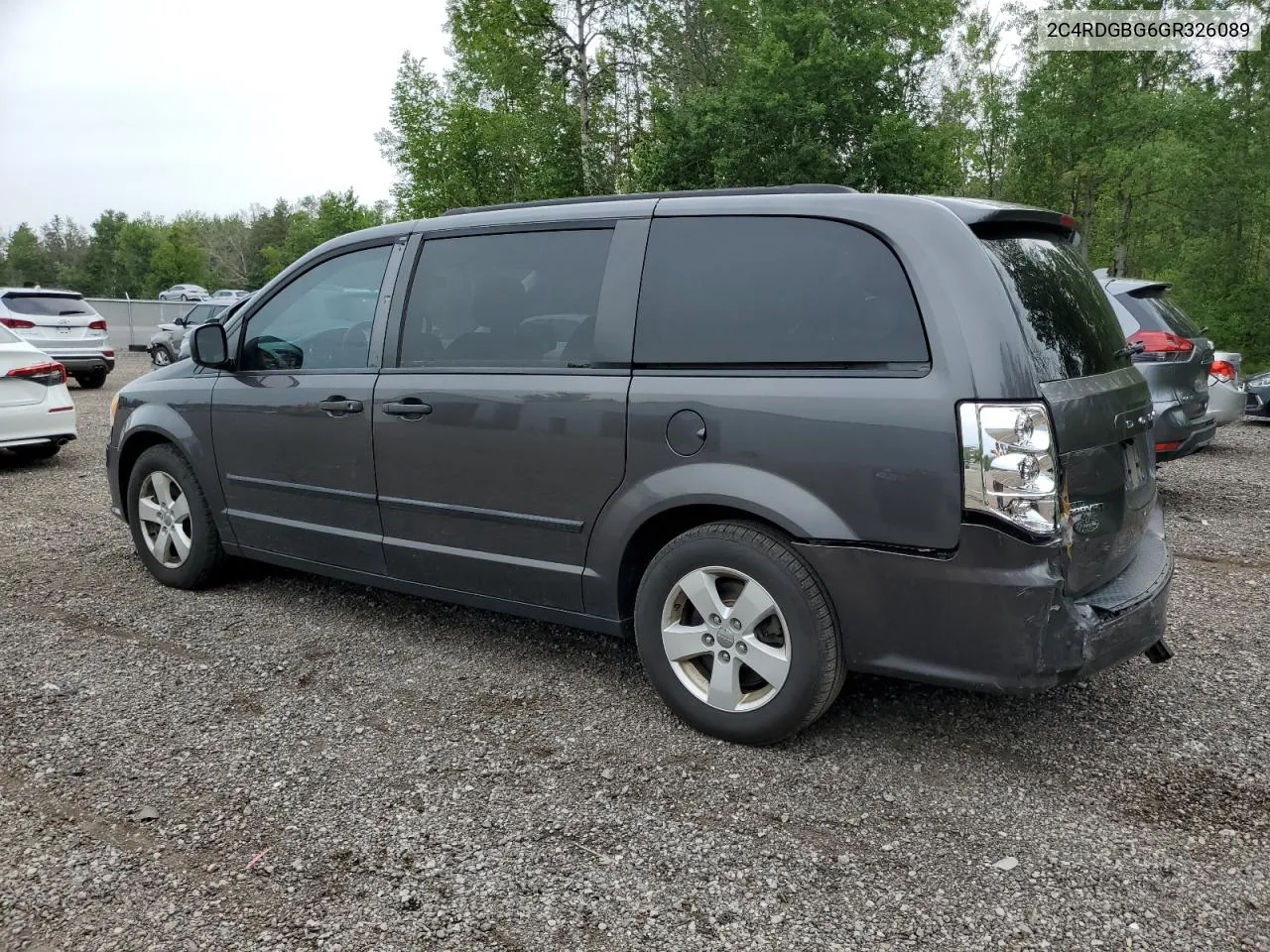 2016 Dodge Grand Caravan Se VIN: 2C4RDGBG6GR326089 Lot: 60485934