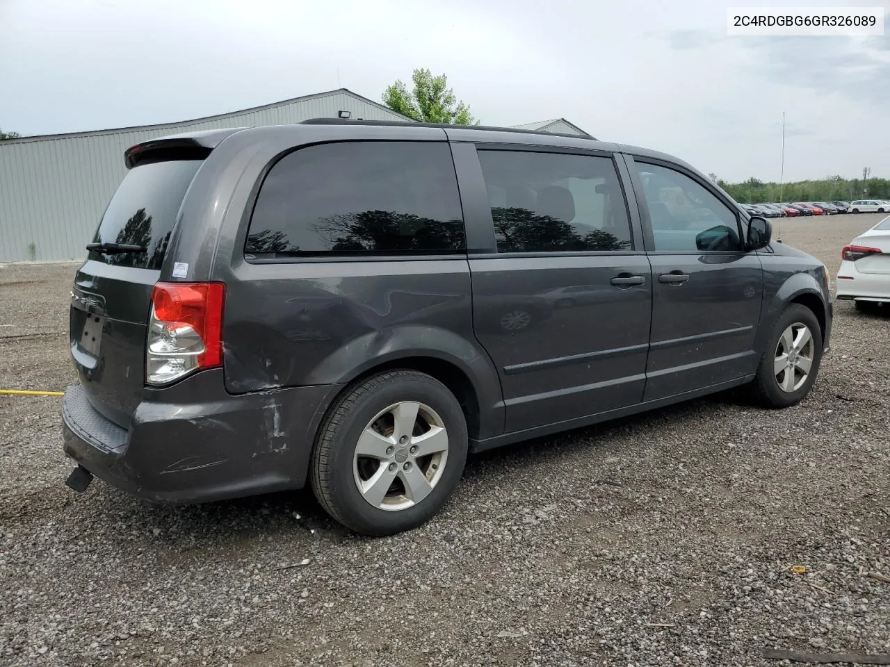 2016 Dodge Grand Caravan Se VIN: 2C4RDGBG6GR326089 Lot: 60485934