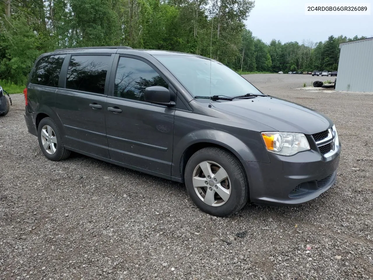 2016 Dodge Grand Caravan Se VIN: 2C4RDGBG6GR326089 Lot: 60485934