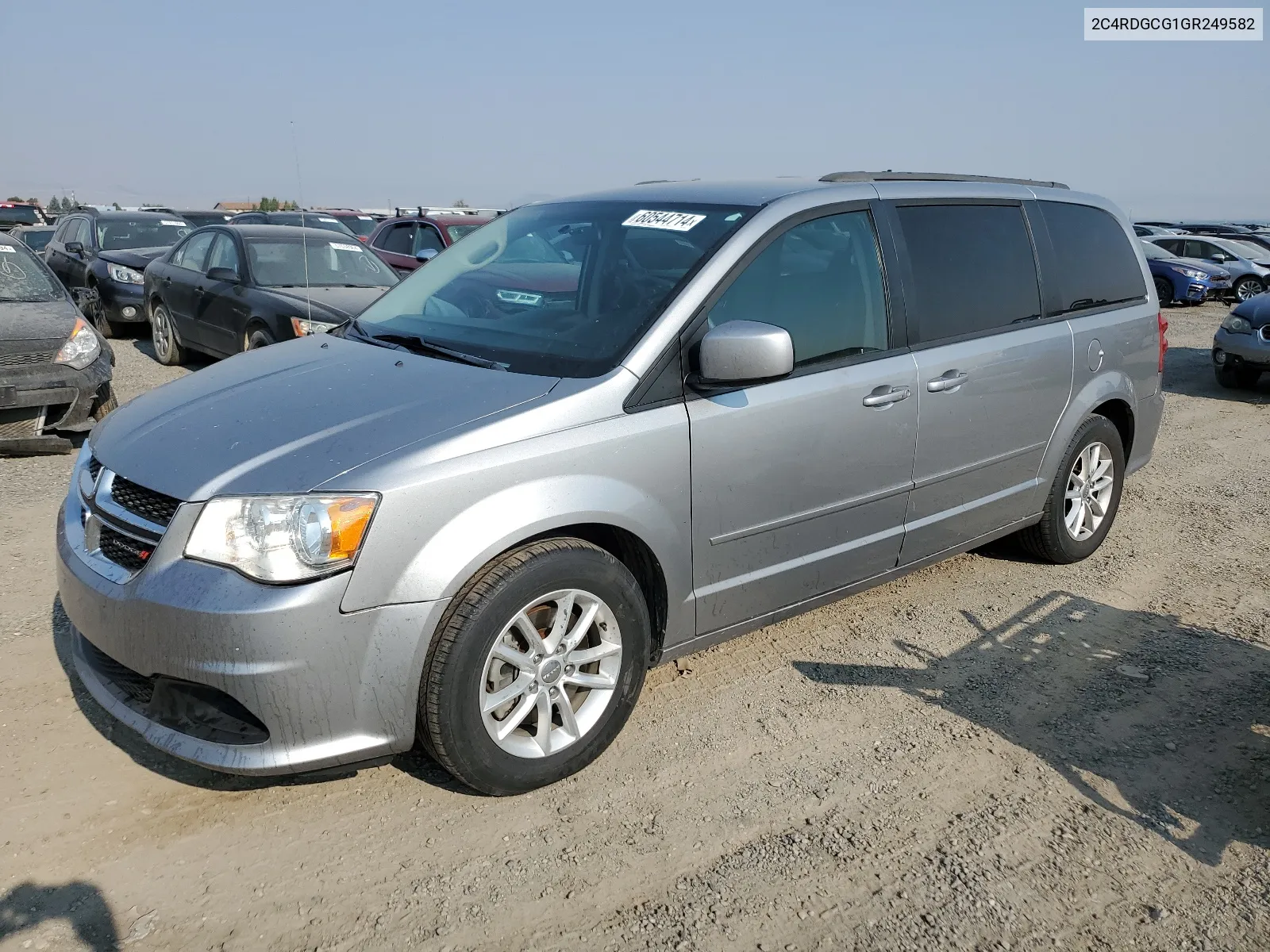 2016 Dodge Grand Caravan Sxt VIN: 2C4RDGCG1GR249582 Lot: 60544714