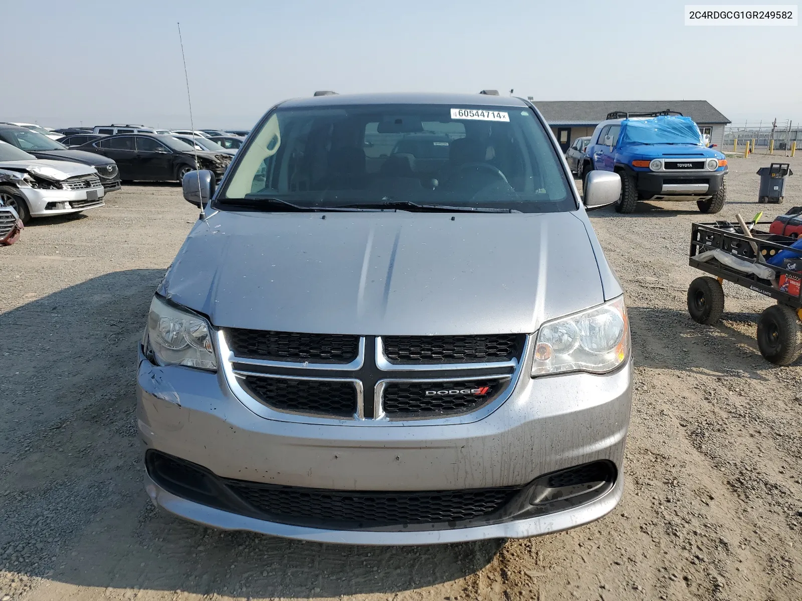 2016 Dodge Grand Caravan Sxt VIN: 2C4RDGCG1GR249582 Lot: 60544714