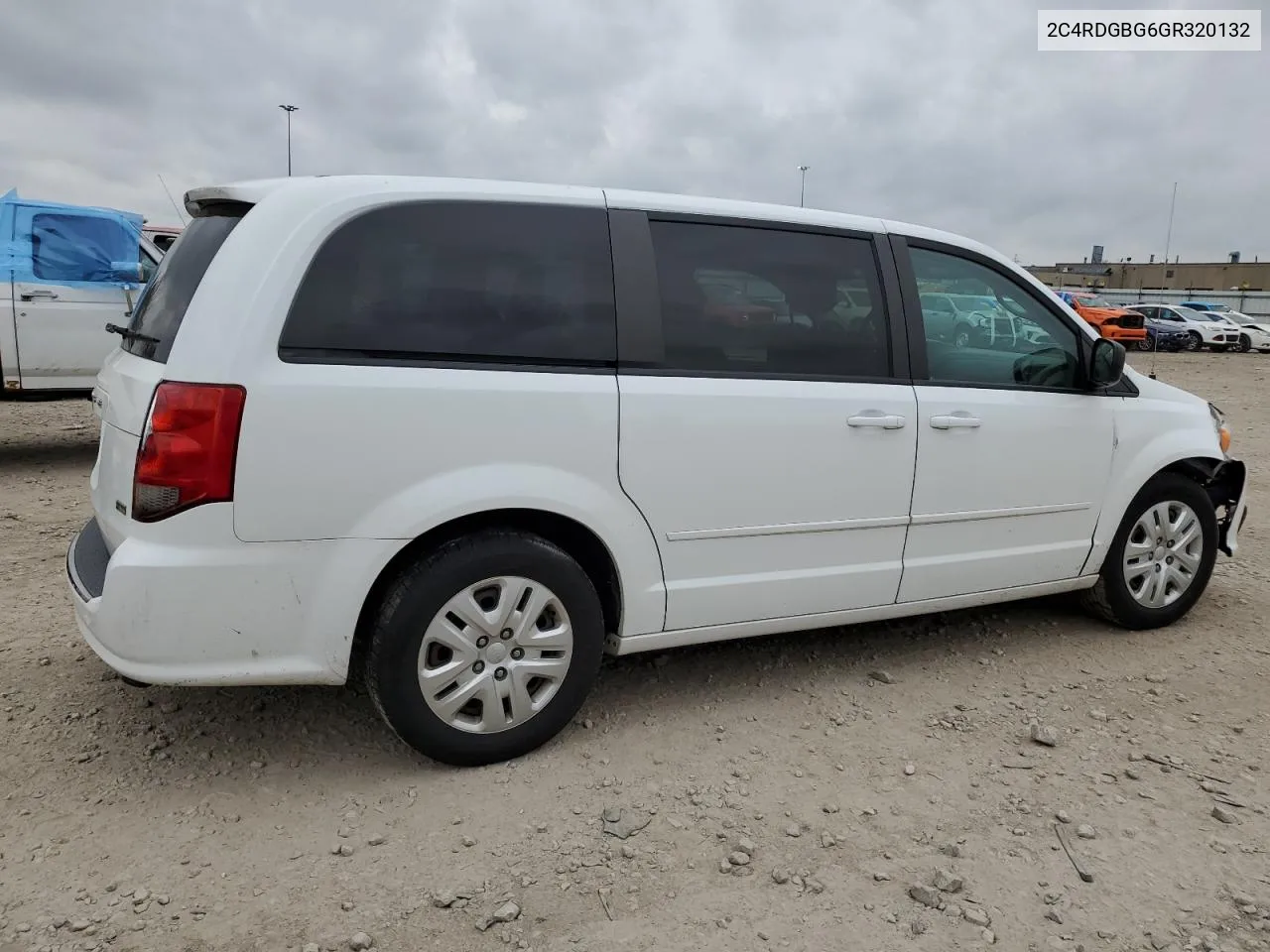 2016 Dodge Grand Caravan Se VIN: 2C4RDGBG6GR320132 Lot: 61098894