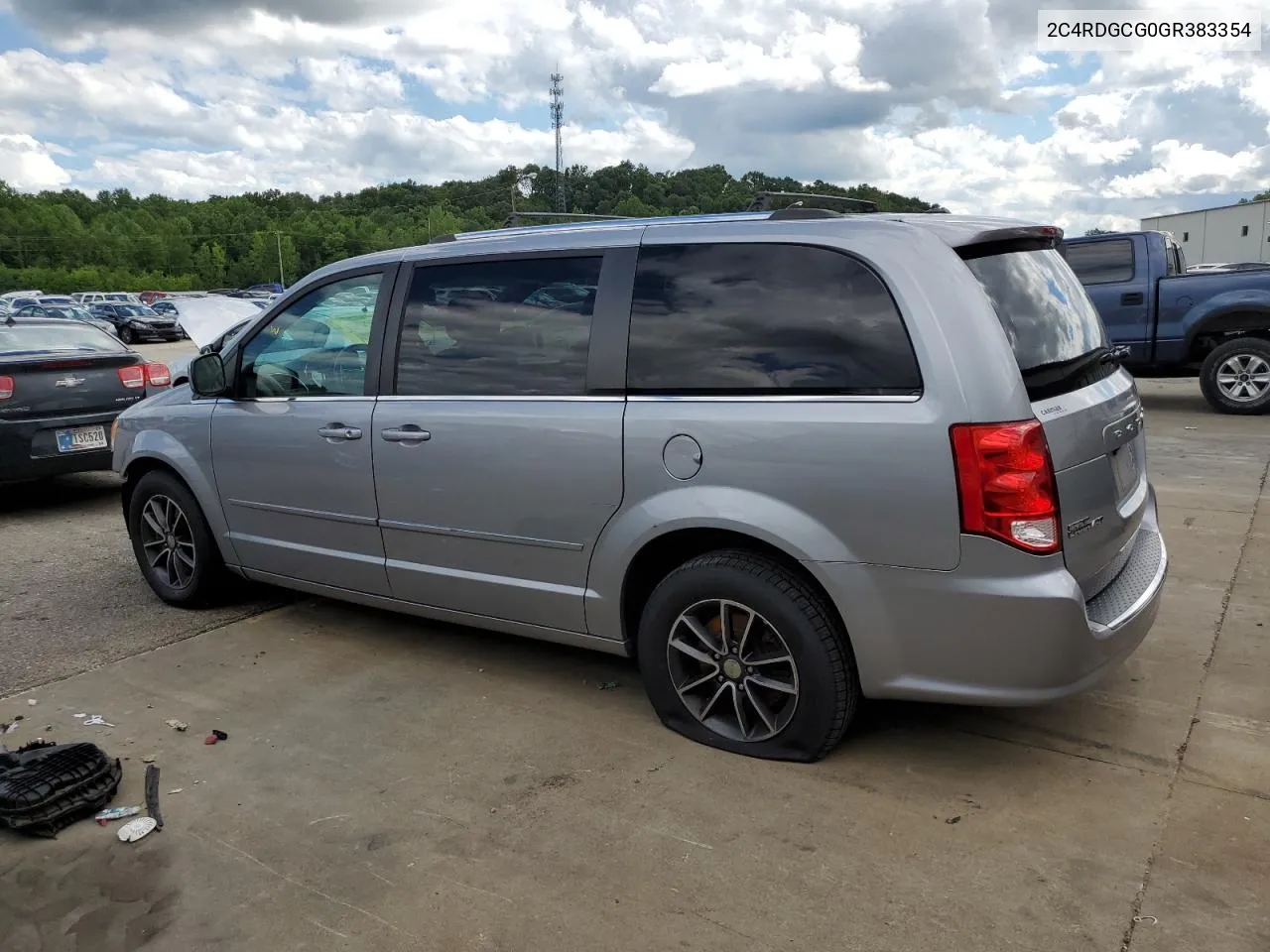 2016 Dodge Grand Caravan Sxt VIN: 2C4RDGCG0GR383354 Lot: 61812934