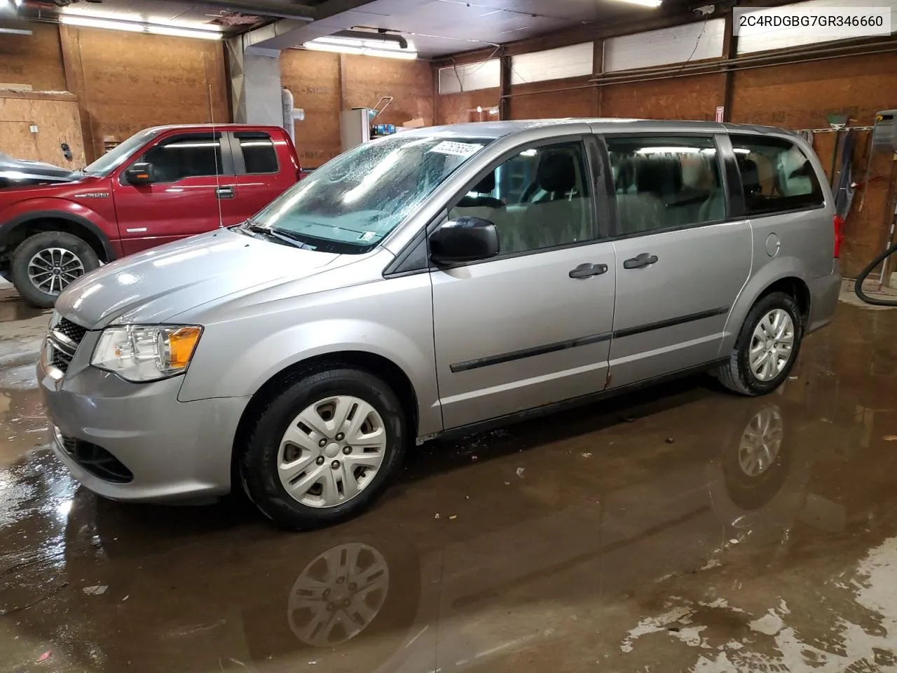 2C4RDGBG7GR346660 2016 Dodge Grand Caravan Se