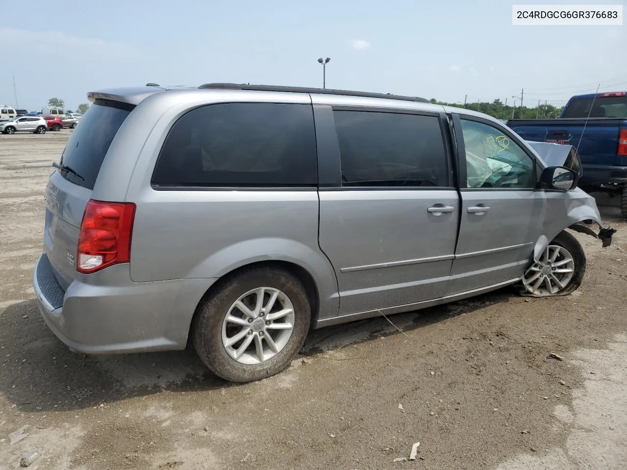 2C4RDGCG6GR376683 2016 Dodge Grand Caravan Sxt