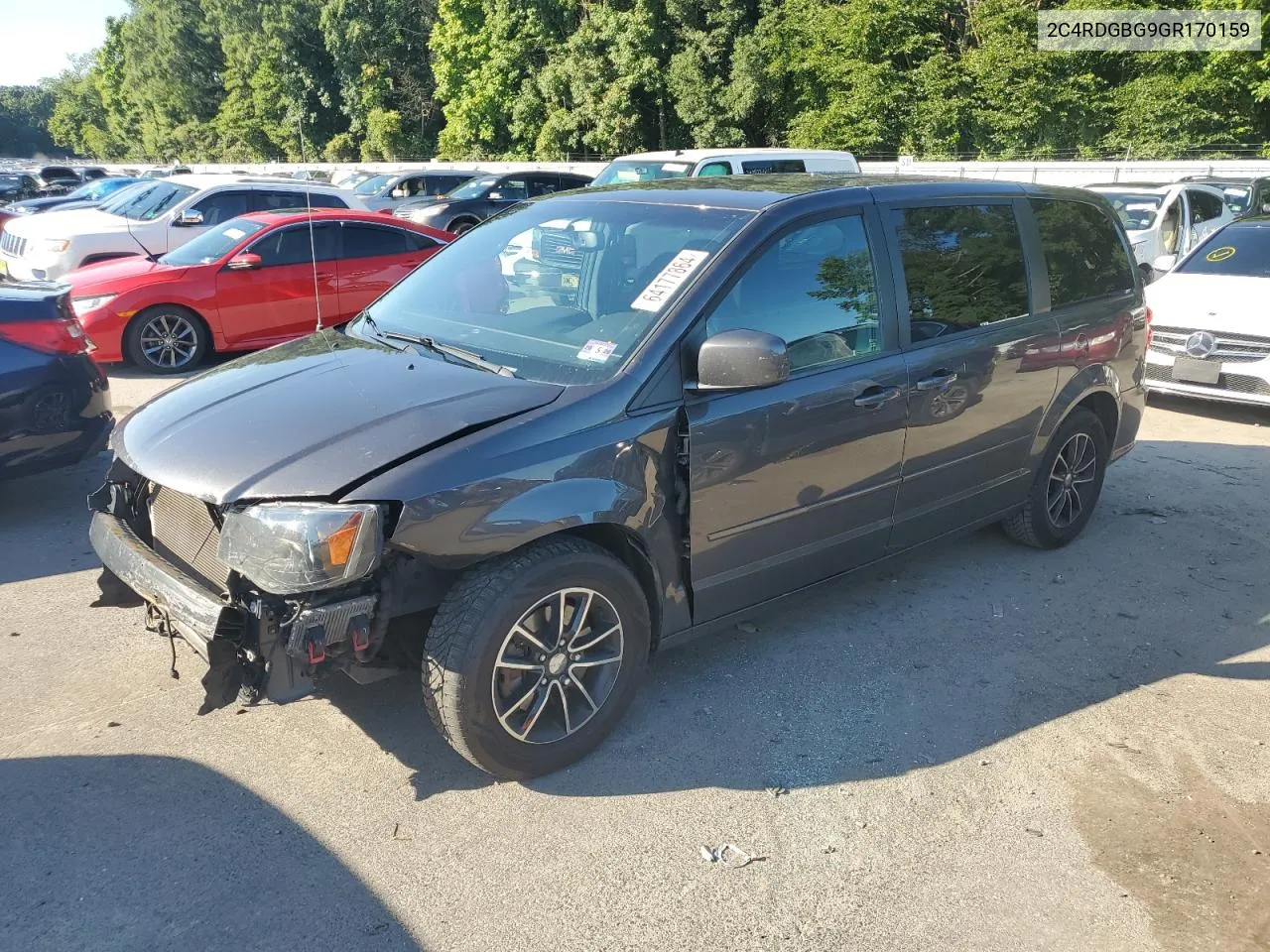 2C4RDGBG9GR170159 2016 Dodge Grand Caravan Se