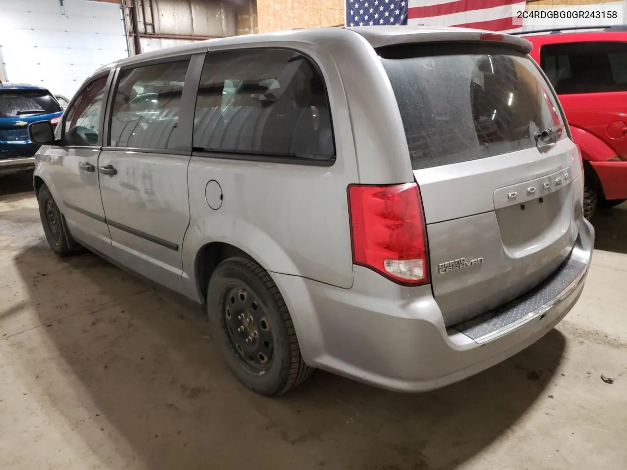 2C4RDGBG0GR243158 2016 Dodge Grand Caravan Se