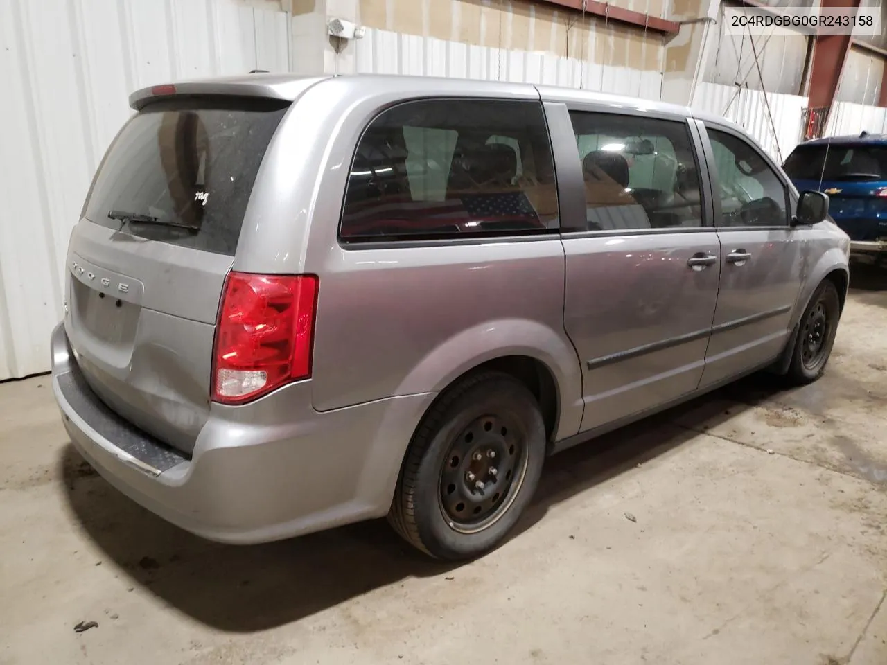 2016 Dodge Grand Caravan Se VIN: 2C4RDGBG0GR243158 Lot: 64224404