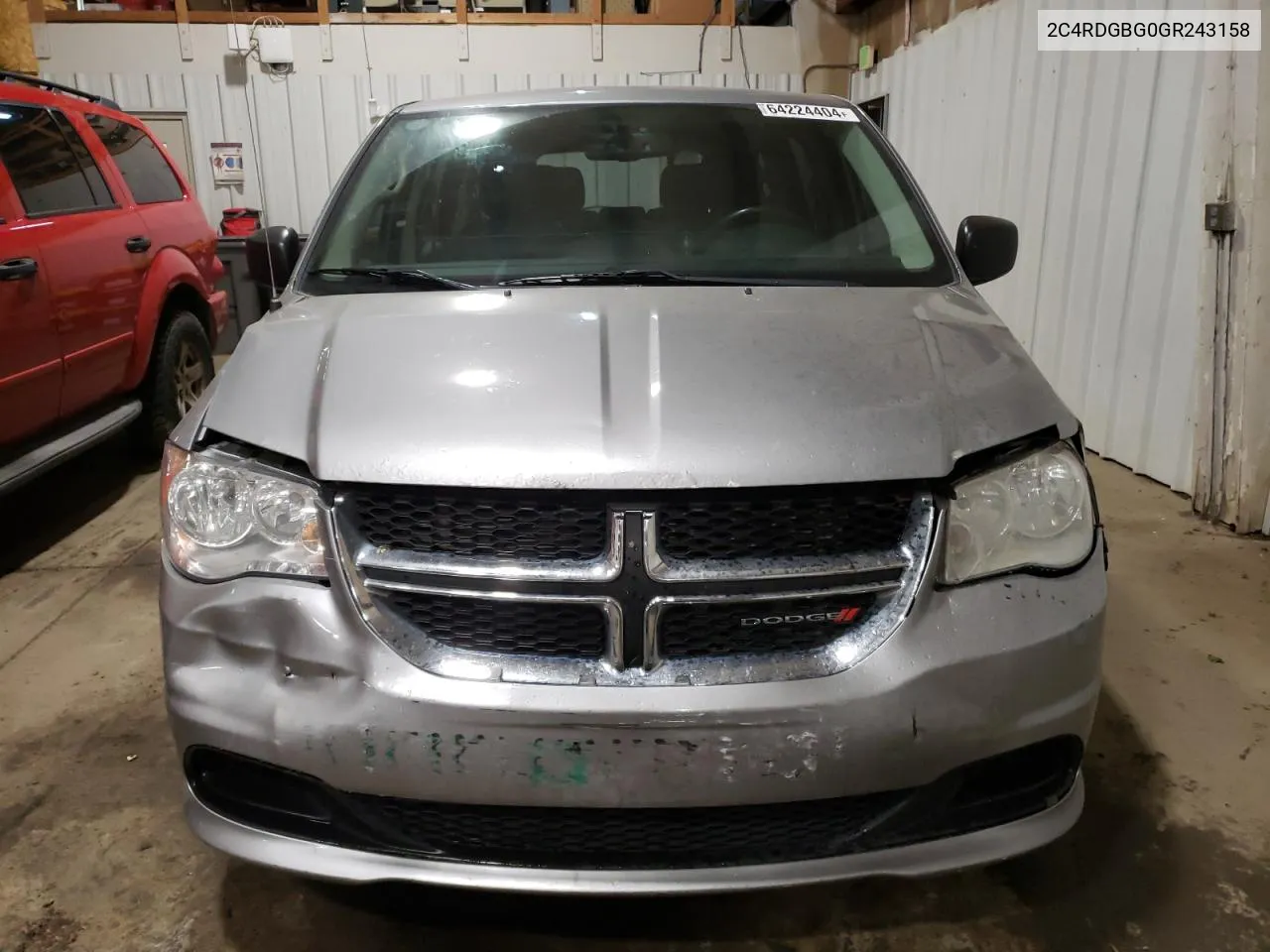 2016 Dodge Grand Caravan Se VIN: 2C4RDGBG0GR243158 Lot: 64224404