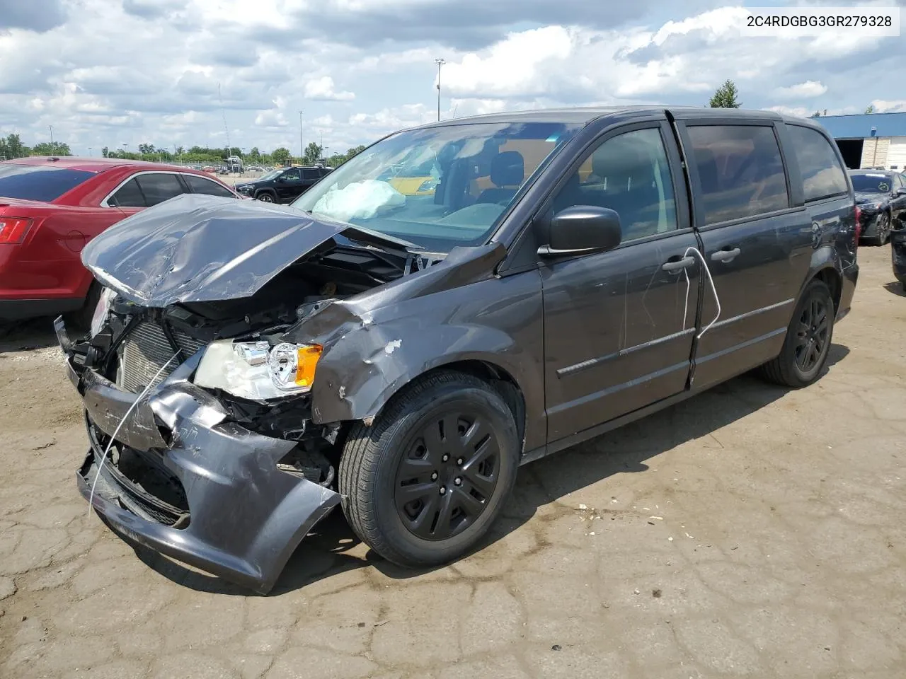 2016 Dodge Grand Caravan Se VIN: 2C4RDGBG3GR279328 Lot: 64316064