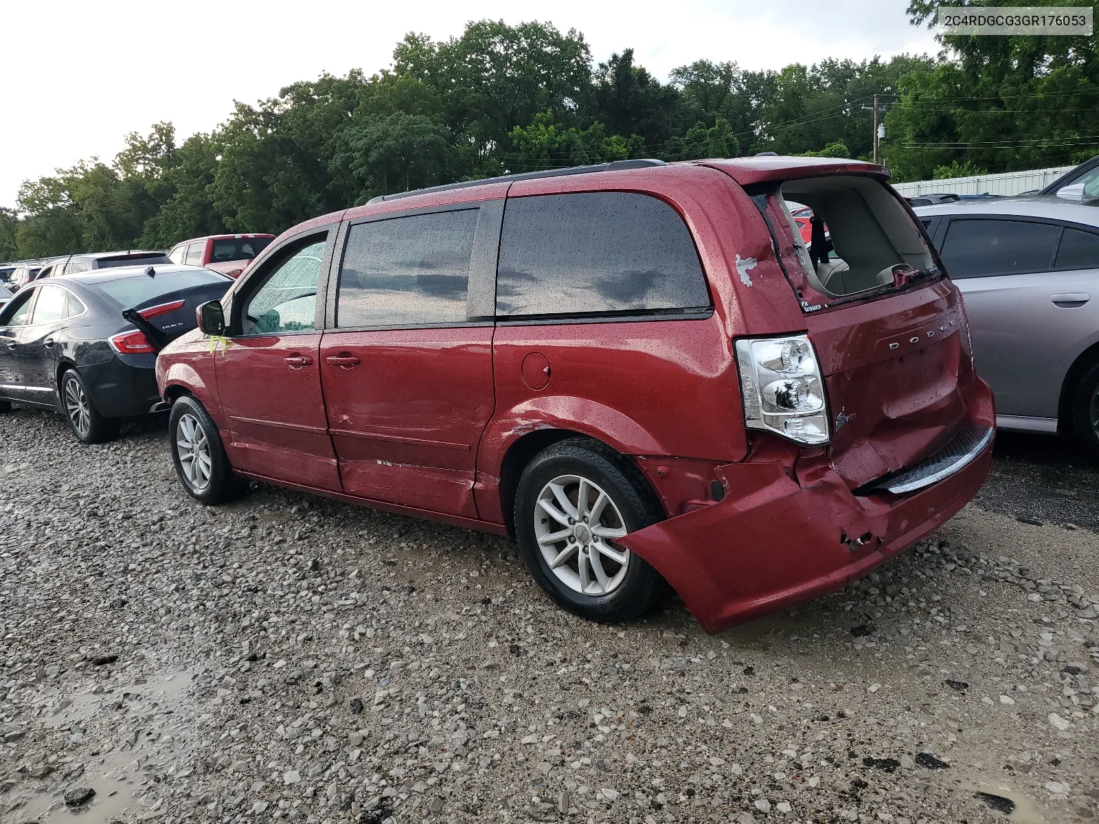 2016 Dodge Grand Caravan Sxt VIN: 2C4RDGCG3GR176053 Lot: 64635804