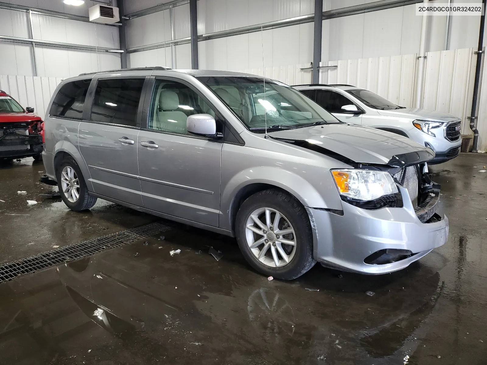 2016 Dodge Grand Caravan Sxt VIN: 2C4RDGCG1GR324202 Lot: 64868844