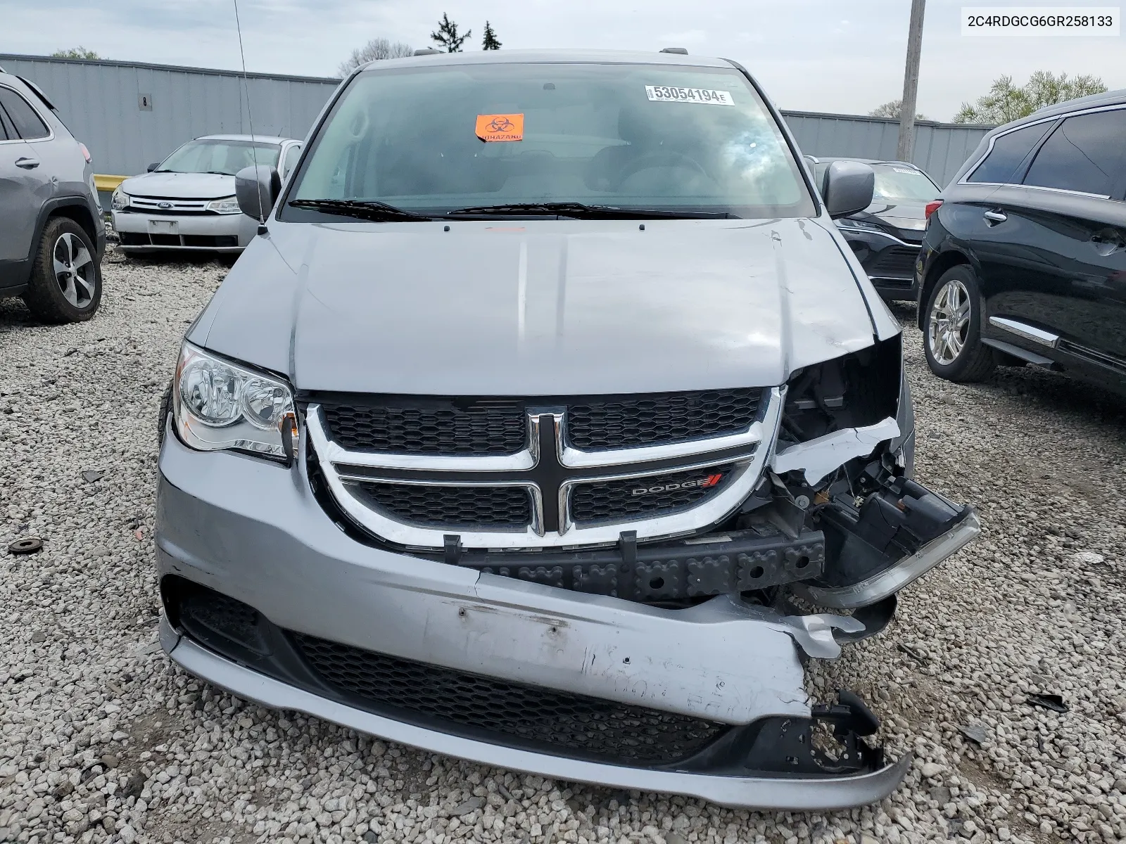 2C4RDGCG6GR258133 2016 Dodge Grand Caravan Sxt