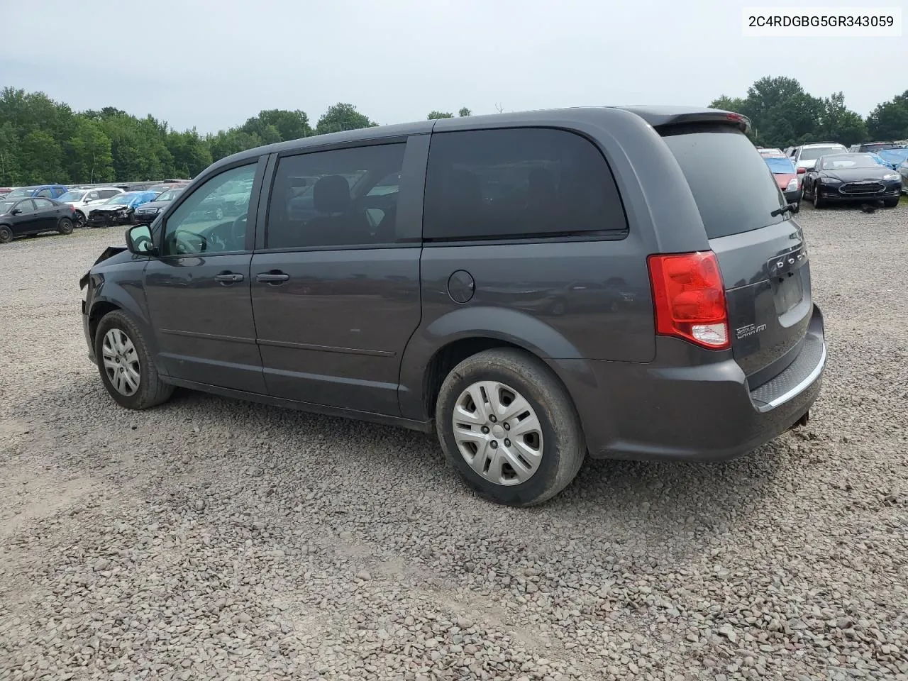 2016 Dodge Grand Caravan Se VIN: 2C4RDGBG5GR343059 Lot: 65441764