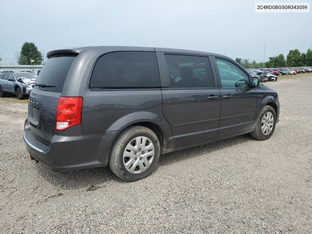 2016 Dodge Grand Caravan Se VIN: 2C4RDGBG5GR343059 Lot: 65441764