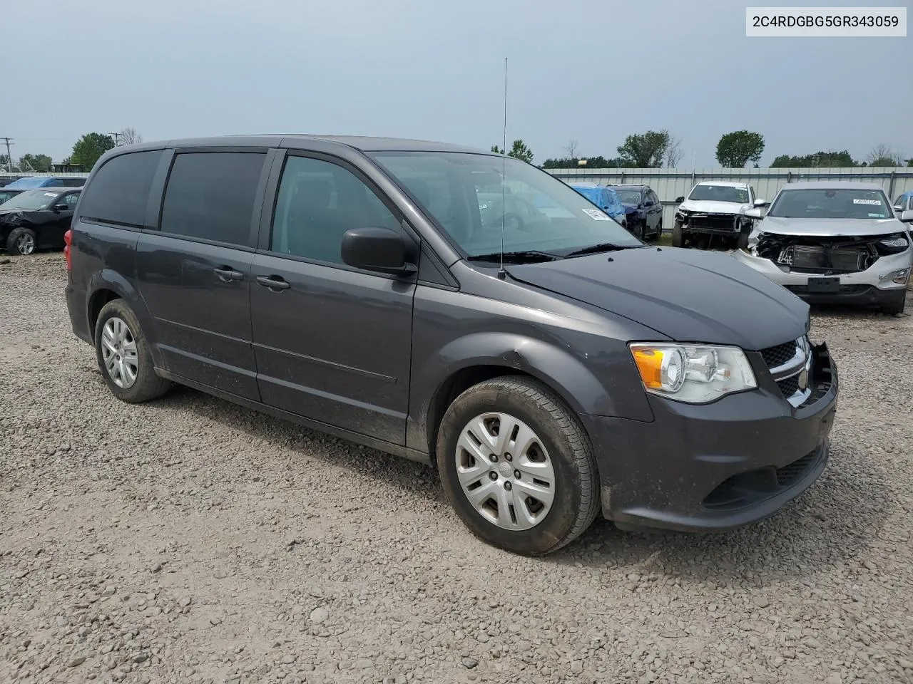 2016 Dodge Grand Caravan Se VIN: 2C4RDGBG5GR343059 Lot: 65441764