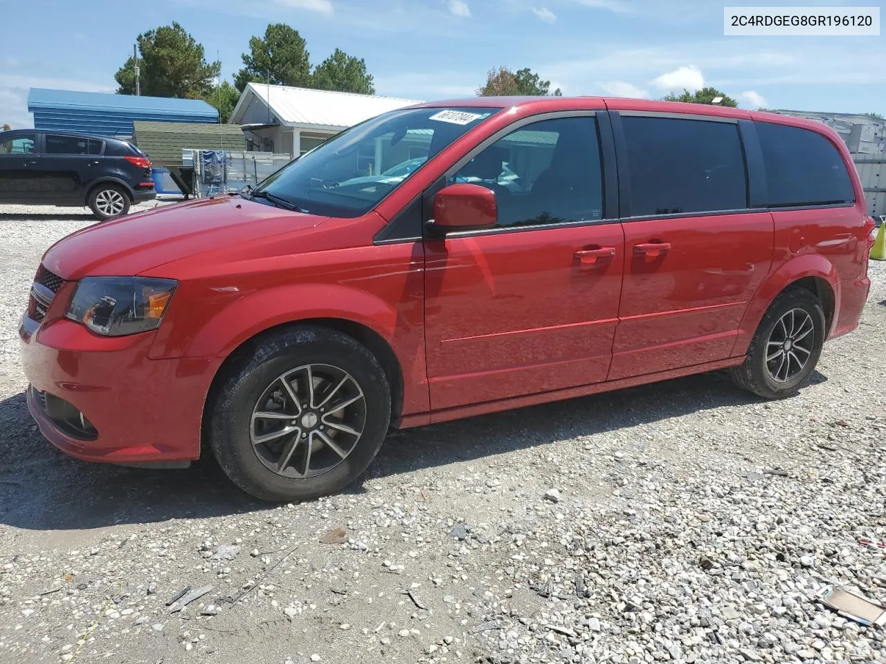 2016 Dodge Grand Caravan R/T VIN: 2C4RDGEG8GR196120 Lot: 66107044