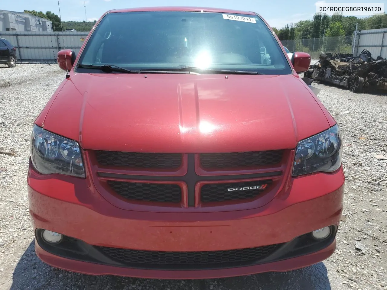 2C4RDGEG8GR196120 2016 Dodge Grand Caravan R/T