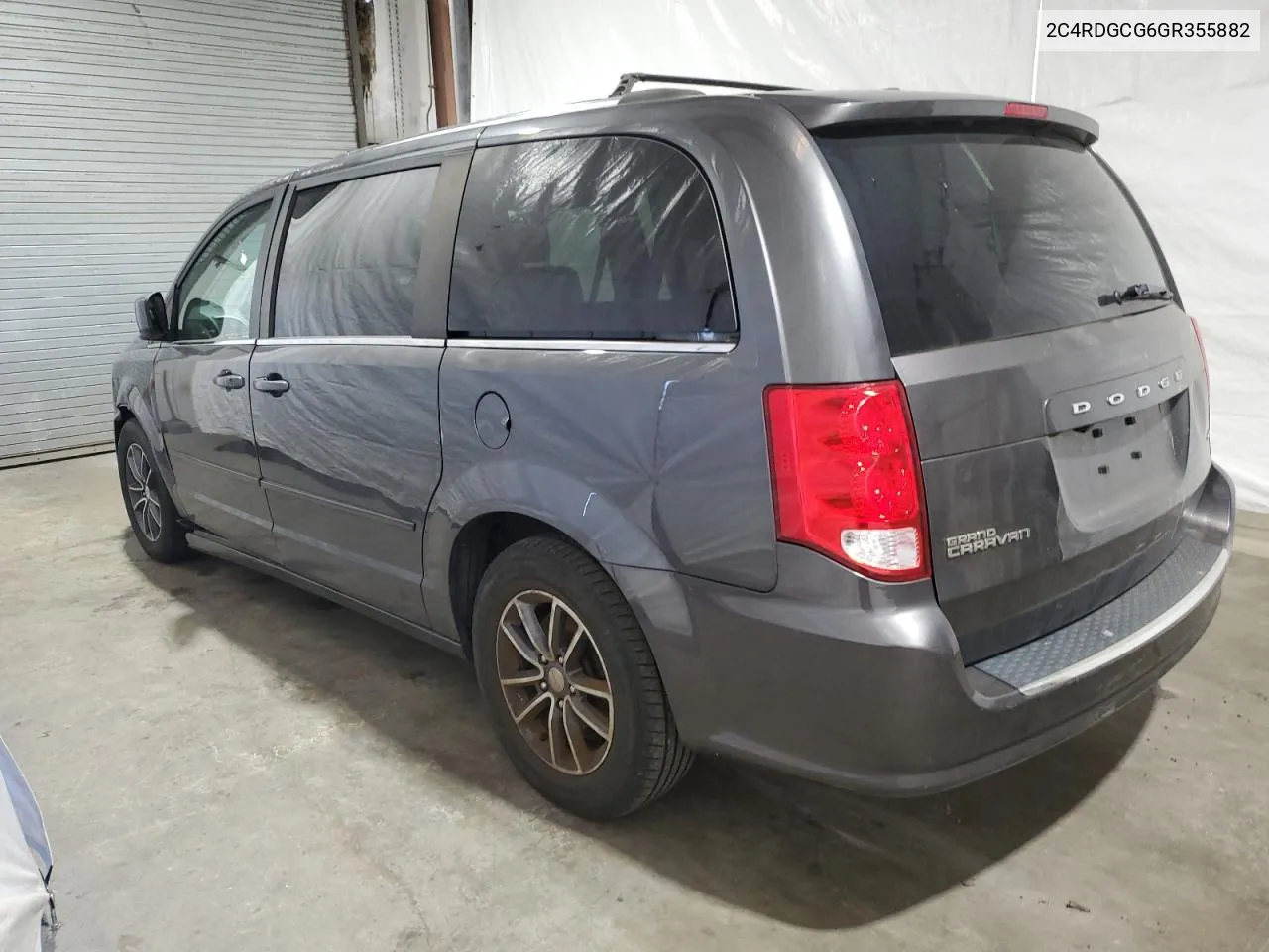 2016 Dodge Grand Caravan Sxt VIN: 2C4RDGCG6GR355882 Lot: 66135514