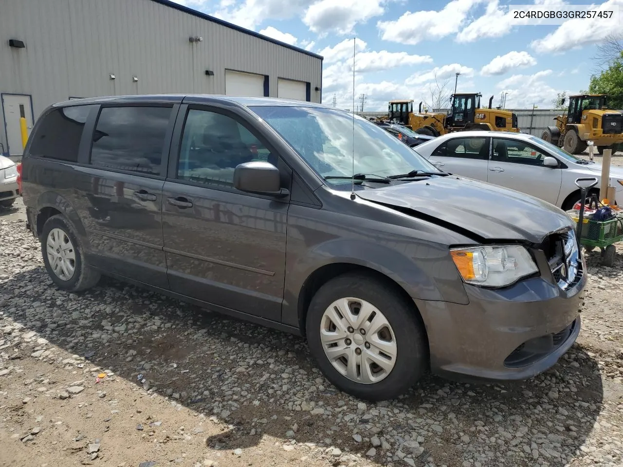 2016 Dodge Grand Caravan Se VIN: 2C4RDGBG3GR257457 Lot: 66344864