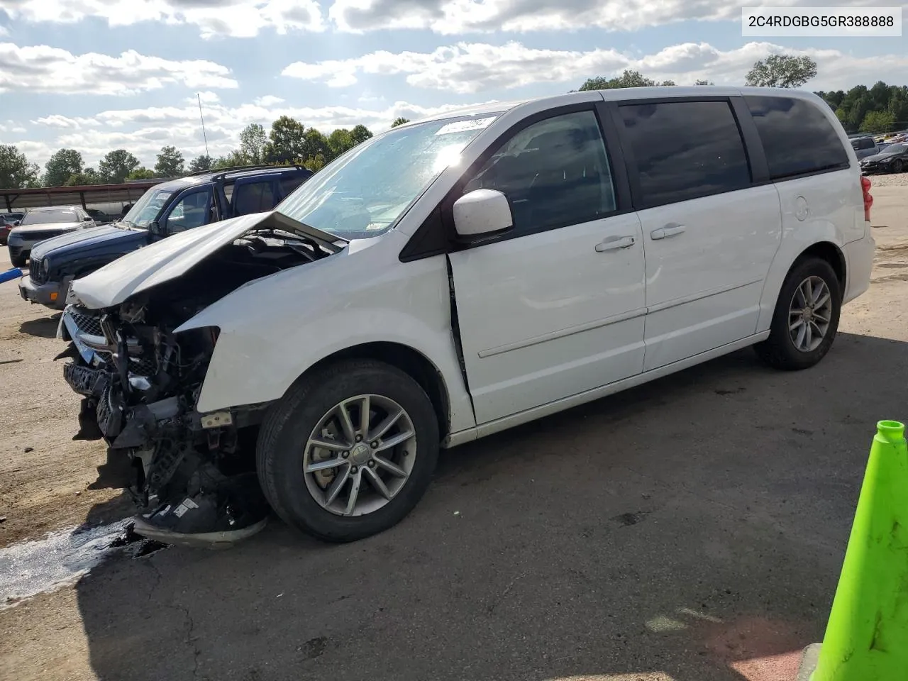 2016 Dodge Grand Caravan Se VIN: 2C4RDGBG5GR388888 Lot: 66478984