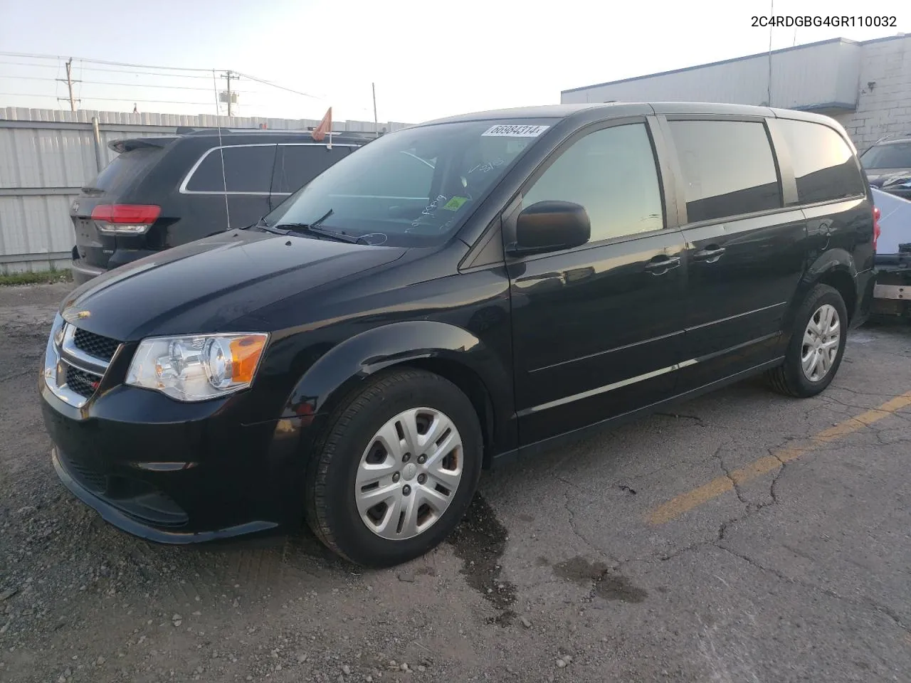 2016 Dodge Grand Caravan Se VIN: 2C4RDGBG4GR110032 Lot: 66984314