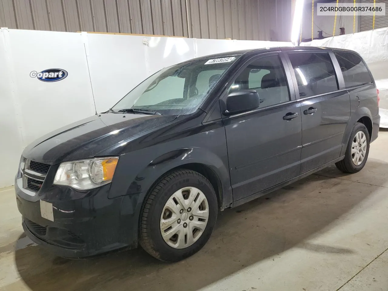 2C4RDGBG0GR374686 2016 Dodge Grand Caravan Se