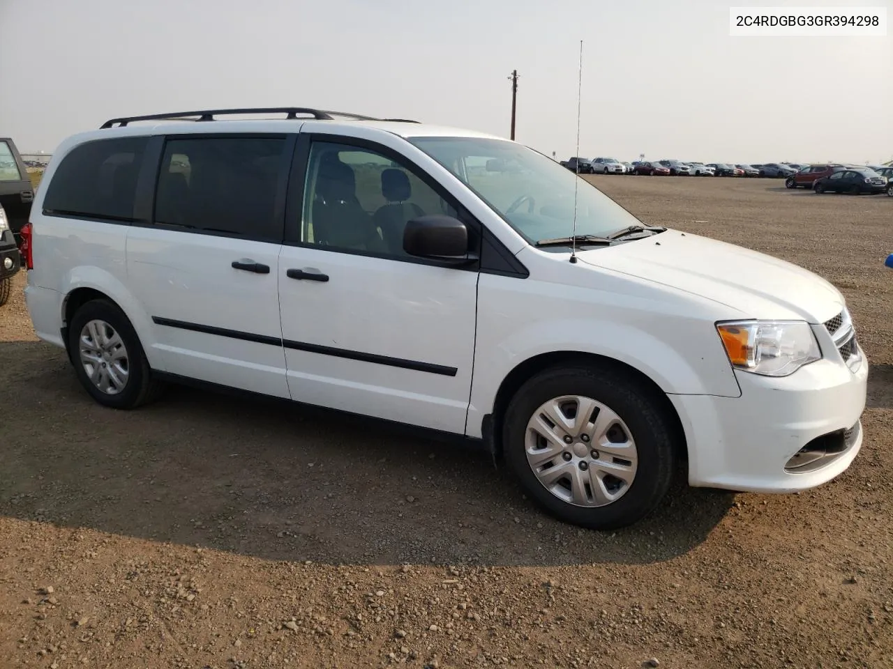 2016 Dodge Grand Caravan Se VIN: 2C4RDGBG3GR394298 Lot: 67324394