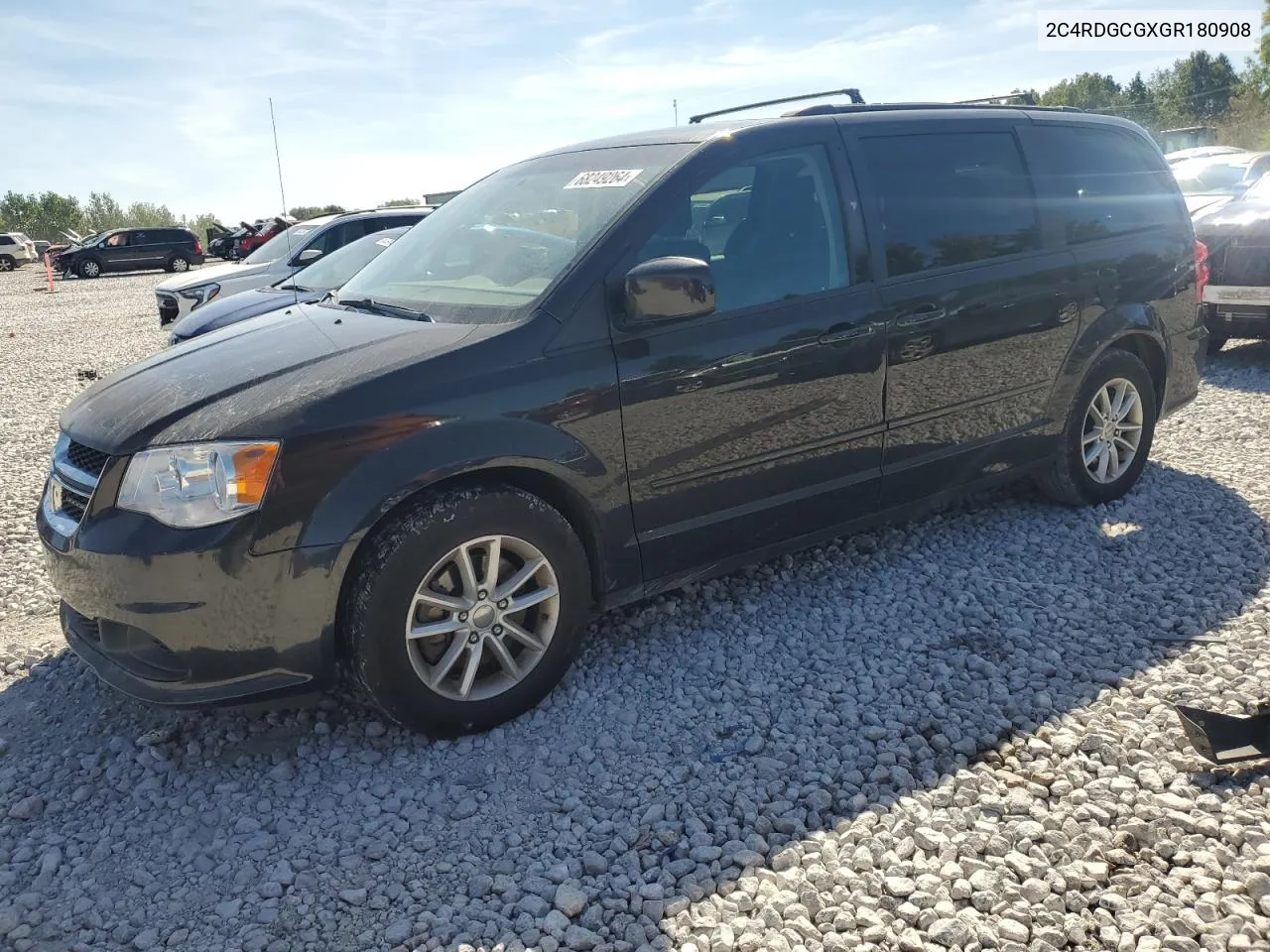 2C4RDGCGXGR180908 2016 Dodge Grand Caravan Sxt