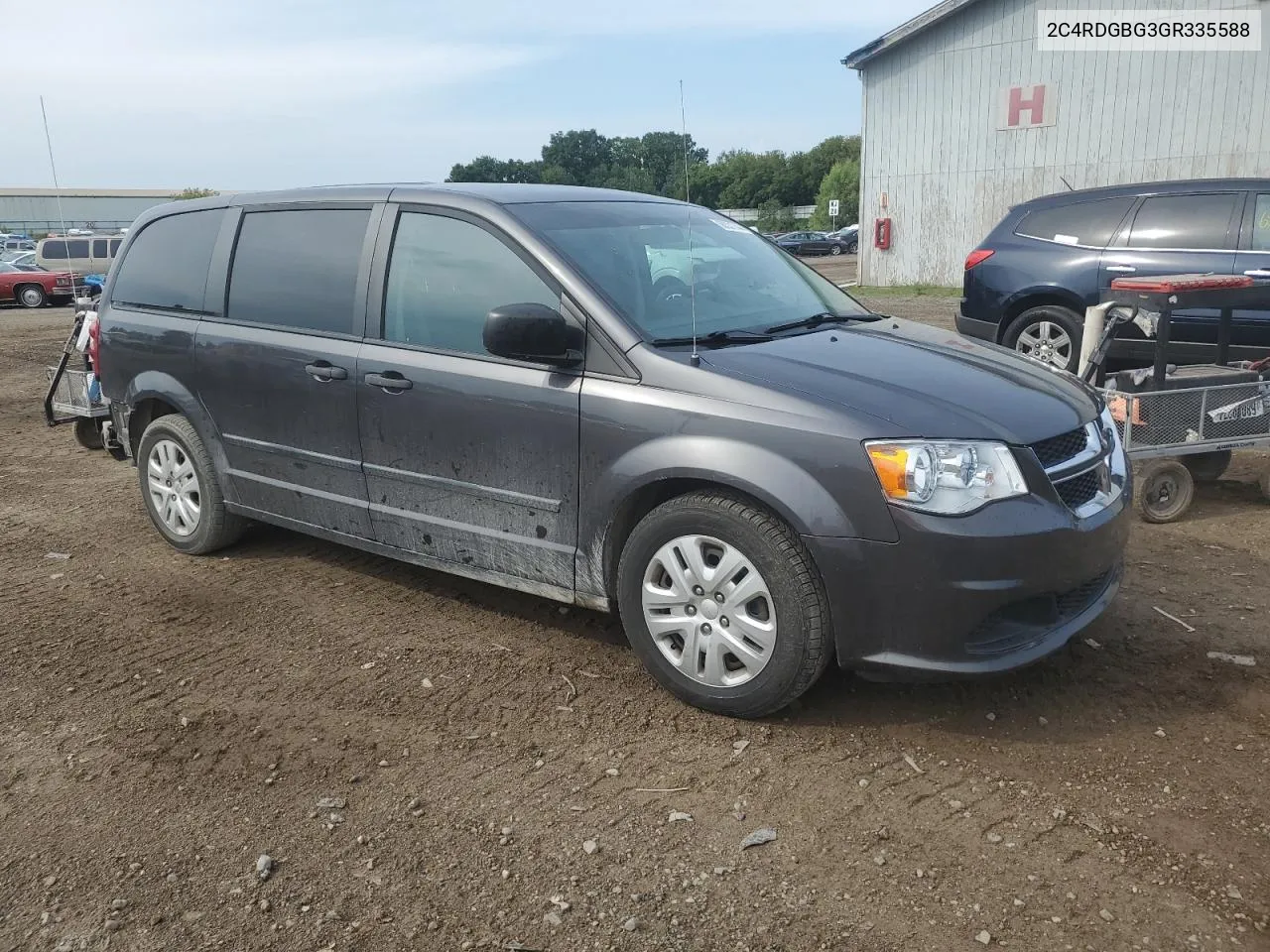 2C4RDGBG3GR335588 2016 Dodge Grand Caravan Se