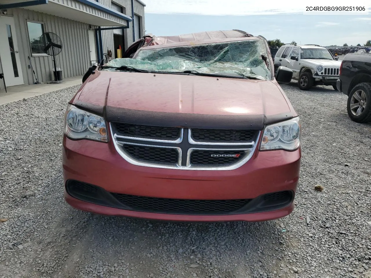 2016 Dodge Grand Caravan Se VIN: 2C4RDGBG9GR251906 Lot: 68369584