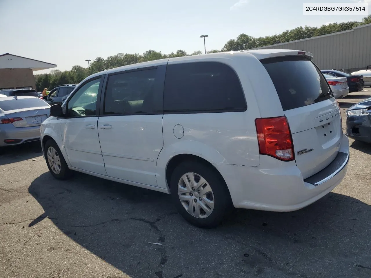 2016 Dodge Grand Caravan Se VIN: 2C4RDGBG7GR357514 Lot: 68464734