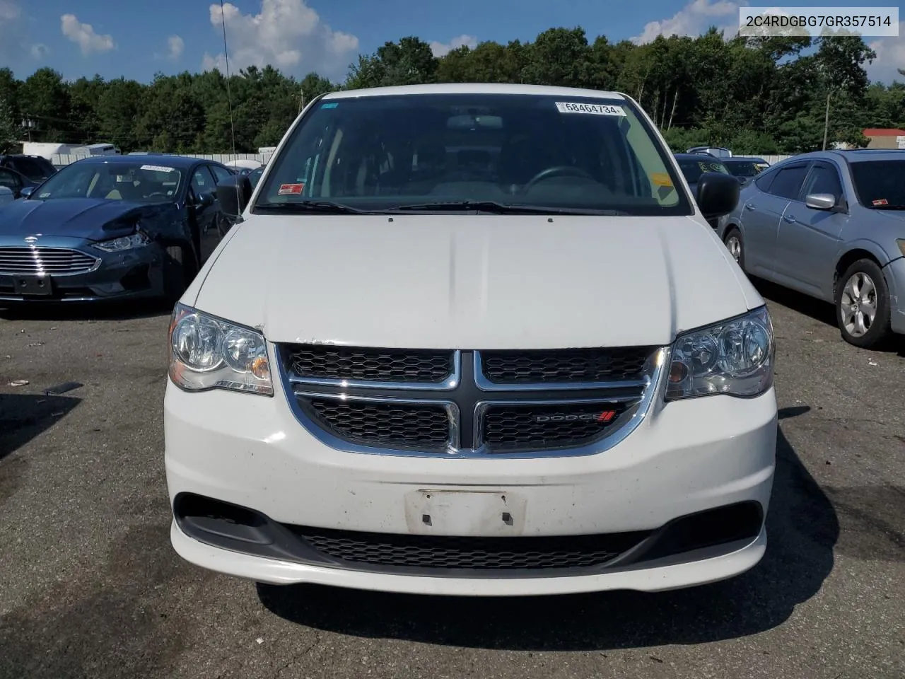 2C4RDGBG7GR357514 2016 Dodge Grand Caravan Se