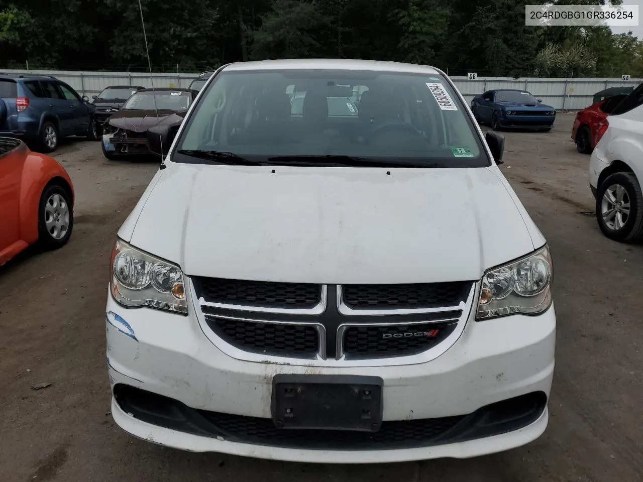 2C4RDGBG1GR336254 2016 Dodge Grand Caravan Se