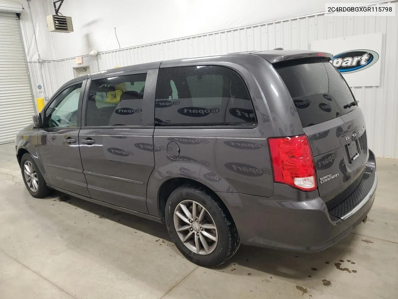 2C4RDGBGXGR115798 2016 Dodge Grand Caravan Se